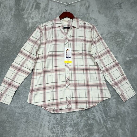 Weatherproof Vintage Women's S Flannel Shirt Button Down a1633 - Picture 2 of 11